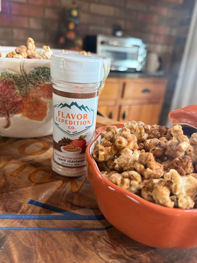 Fall Spiced Caramel Corn