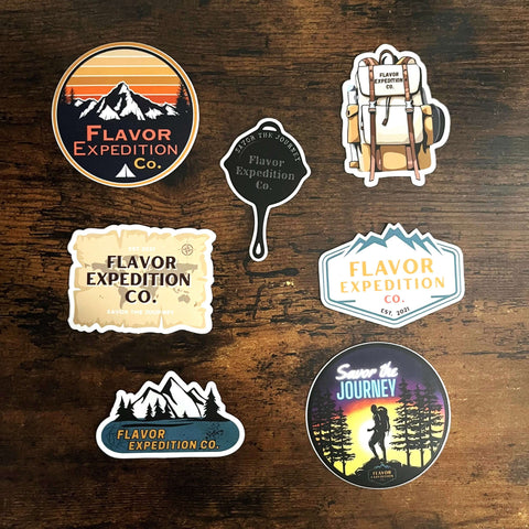 Flavor Expedition Co. Stickers