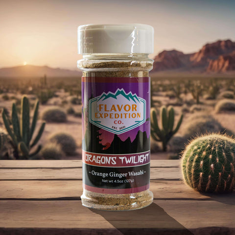 Flavor Expedition Co. Dragons Twilight - Orange Ginger Wasabi Seasoning