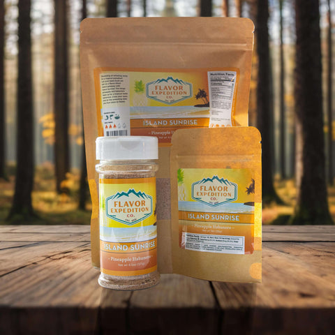 Flavor Expedition Co. Island Sunrise - Pineapple Habanero Seasoning in 3 available sizes
