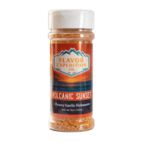 Volcanic Sunset seasoning bottle