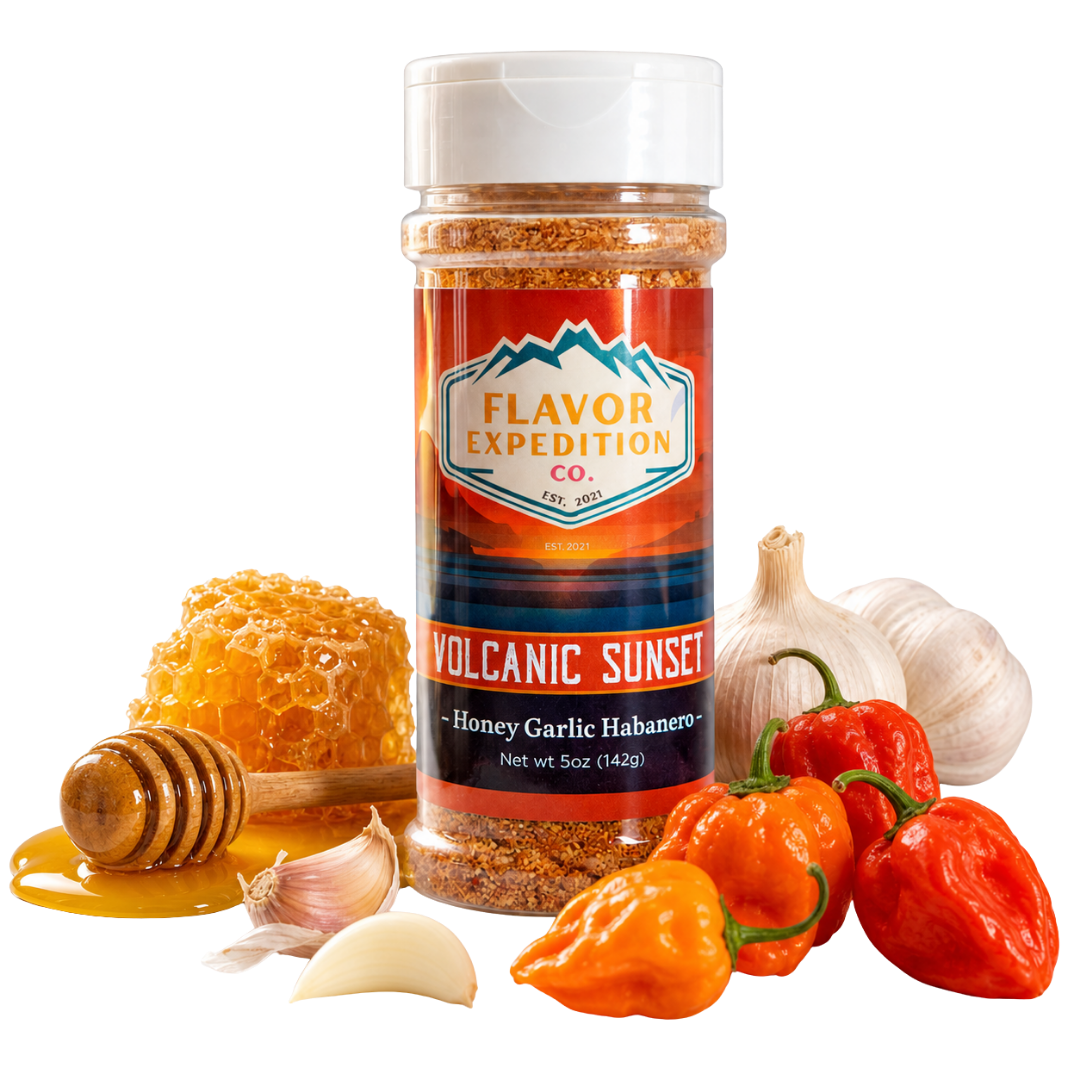 Hatena？ Active Spice Honey Garlic Habanero Seasoning | Flavor Expedition Co.