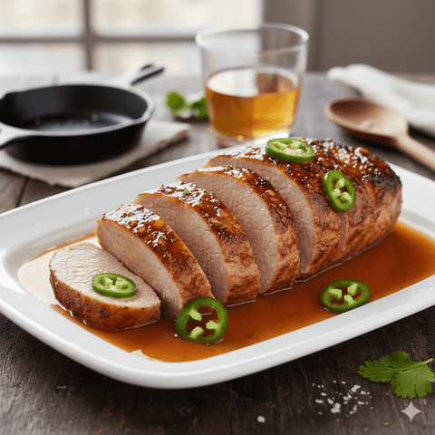 Apple Jalapeño Pork Tenderloin