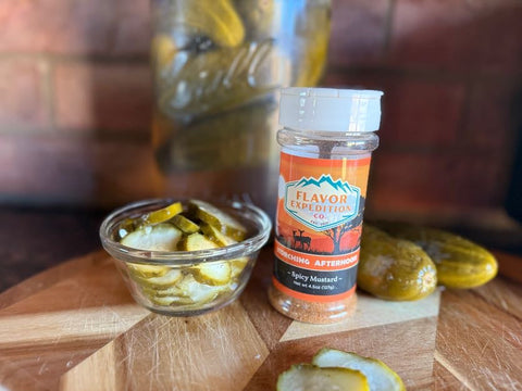 Pickle Me, Baby, One More Time: Homemade Spicy Mustard Pickles