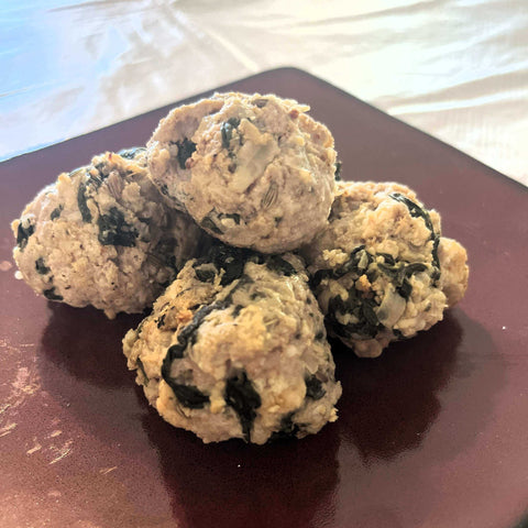 Turkey Spinach Meatballs