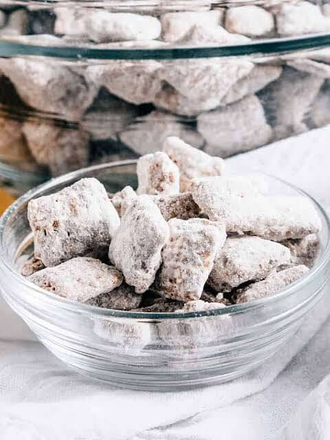 Chocolate Cinnamon Coconut Puppy Chow