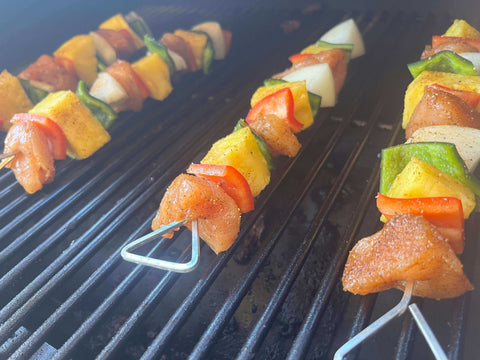Sweet & Smoky Chicken Kebobs