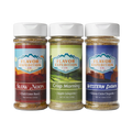 Southwest Vibes seasoning pack featuring Slow Noon, Crisp Morning, and Western Dawn spices.