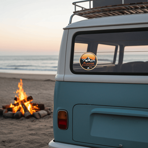 Mountain Sunset Sticker