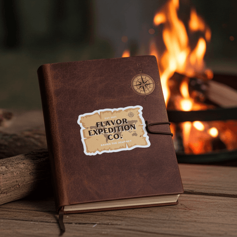 Timeworn Map Sticker