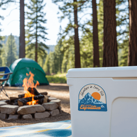 Adventure in Every Bite Sticker