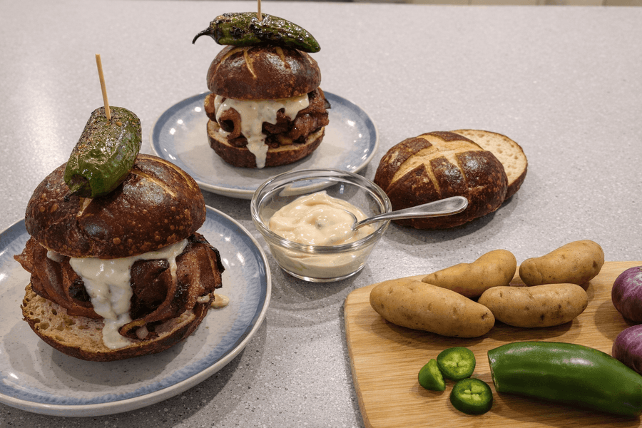 Western Dawn Bacon Burgers