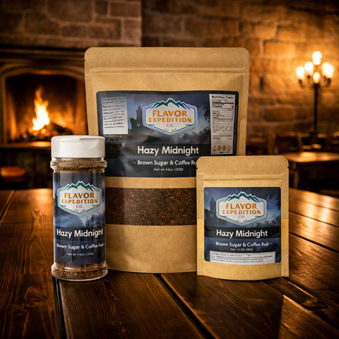 Brown Sugar & Coffee Rub - Hazy Midnight