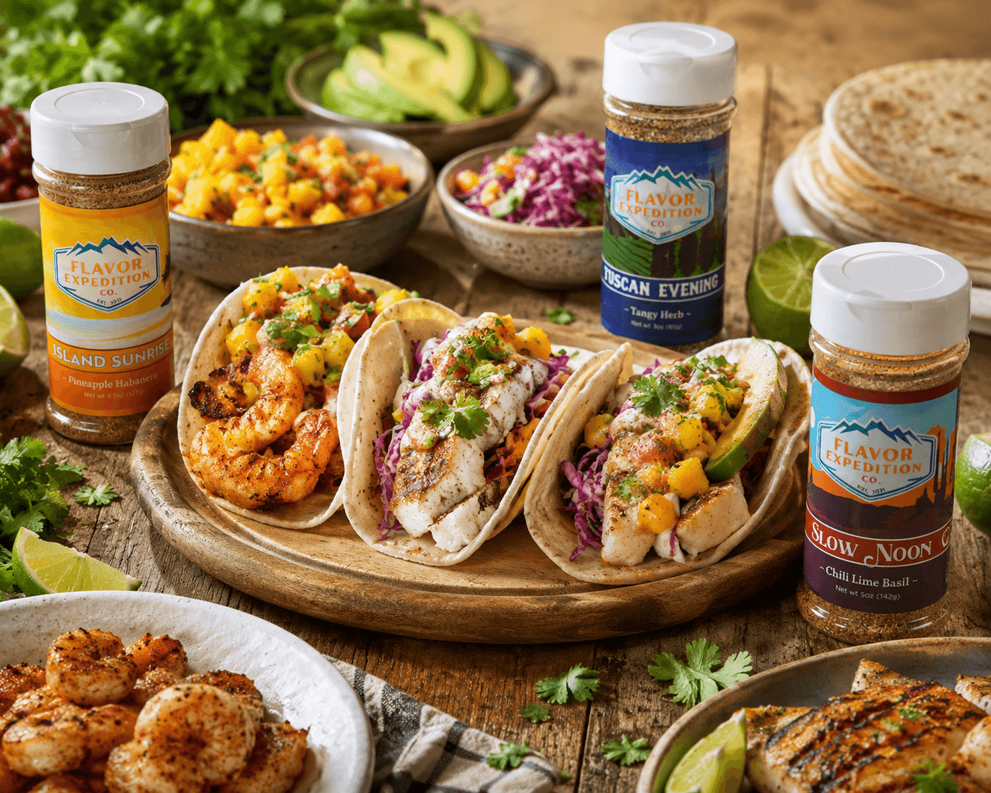 BBQ Essentials Seasoning Pack lifestyle image