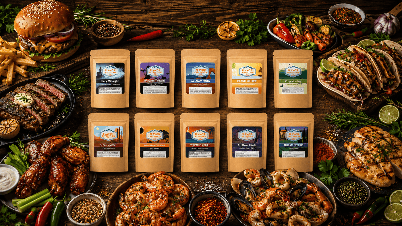 BBQ Essentials Seasoning Pack lifestyle image