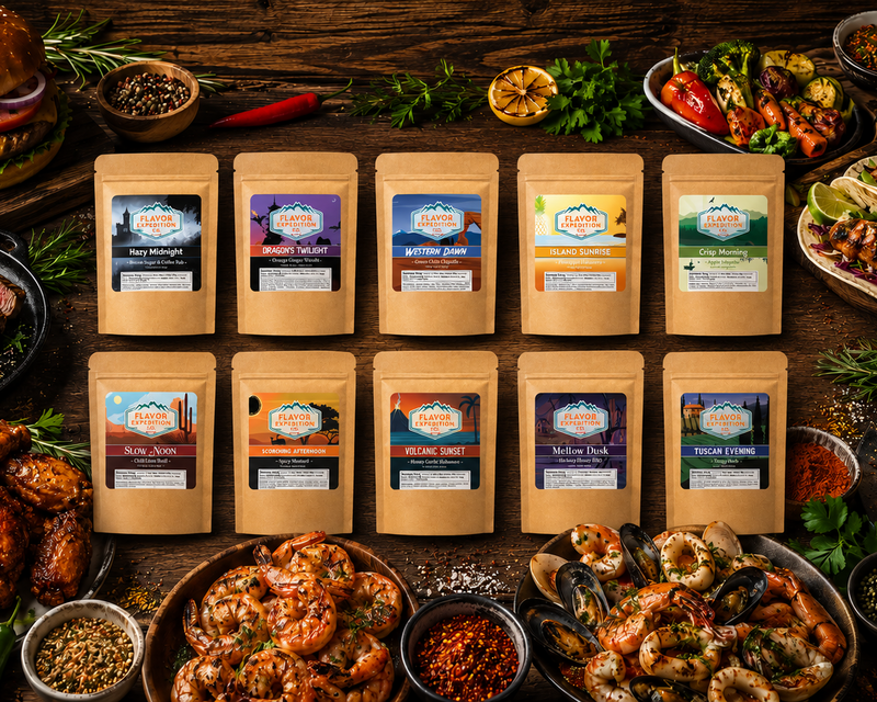 Spice Flight Seasoning Sampler Pack