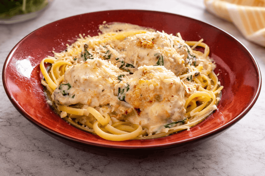 Tuscan Evening Crab Pasta