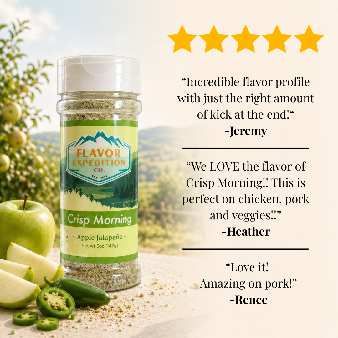 Apple Jalapeno Seasoning by Flavor Expedition, Crisp Morning, with reviews and star rating.