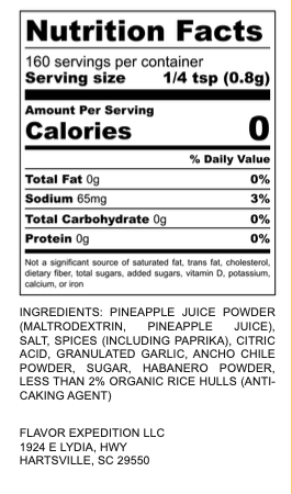 Island Sunrise Seasoning