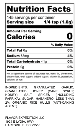 Volcanic Sunset Seasoning