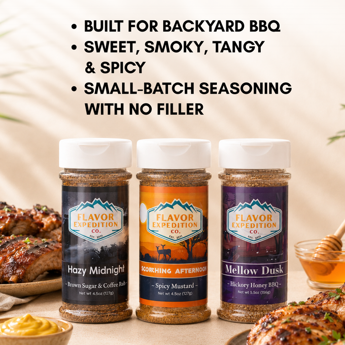 BBQ Essentials Seasoning Pack