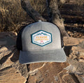 Flavor Expedition Co. Patch - Heather Grey / Black