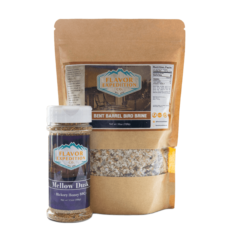 Two products from Flavor Expedition Co. on a white background