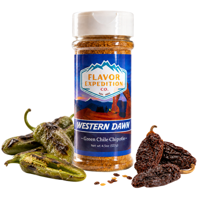 Green Chile Chipotle Seasoning - Western Dawn