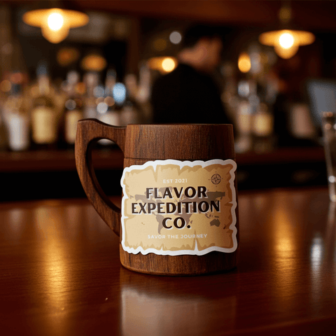 Timeworn Map Sticker